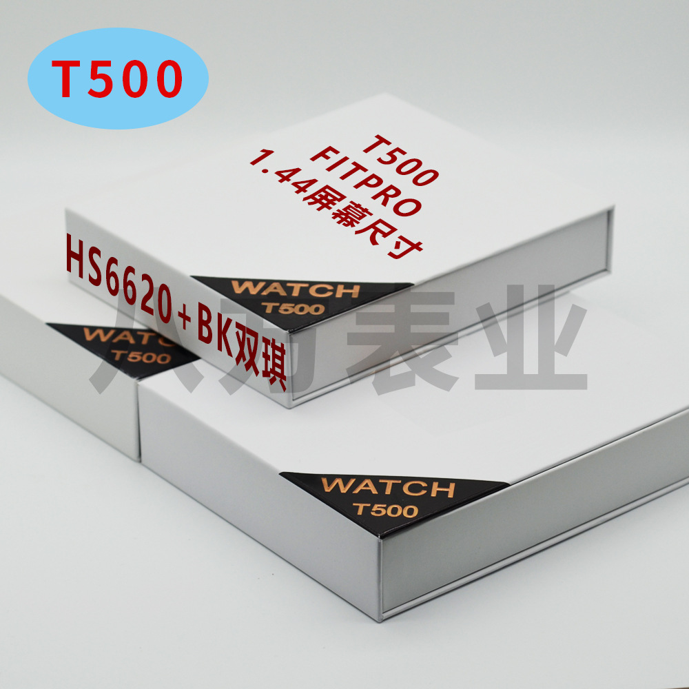 T500 Dual intelligence Bracelet 1.44 Heart Rate Blood pressure Bluetooth Conversation motion fitpro Smart Watch