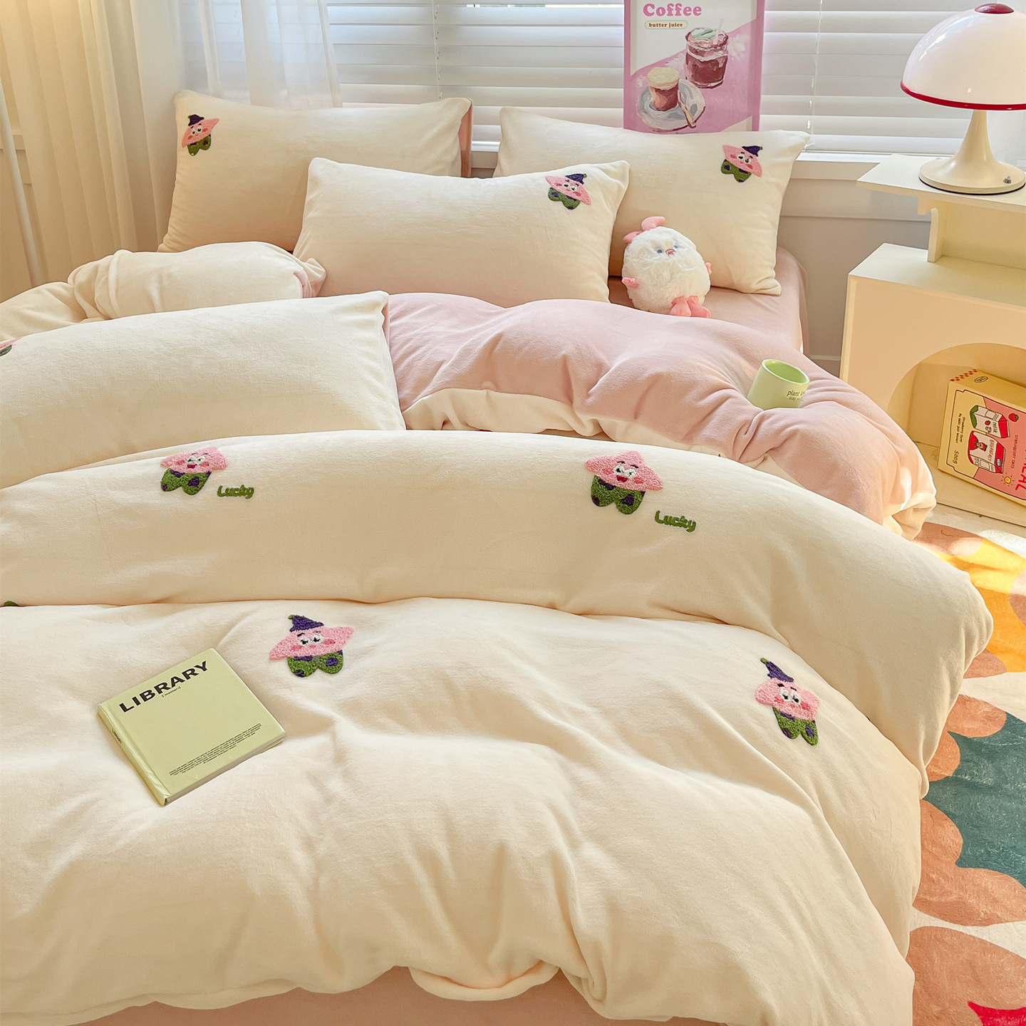 Little fat star-lotus root powder [thick milk--anti-static]