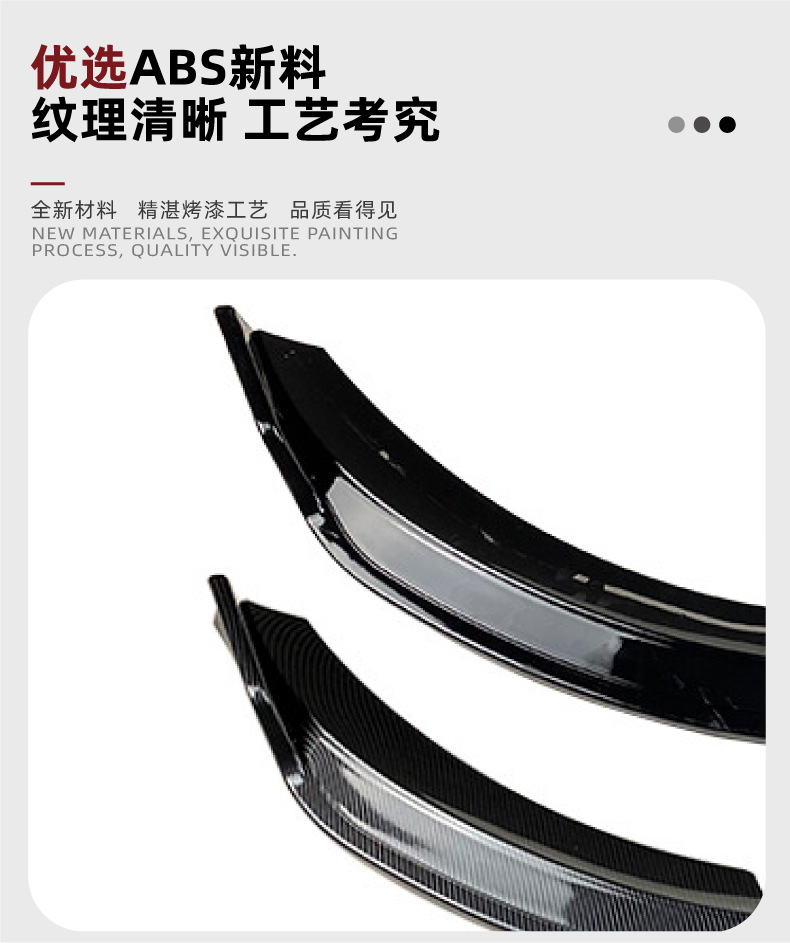 For Mercedes-Benz GLE W167 C167 GLE450 GLE53 2019-23 AMG Front Lip Spoiler