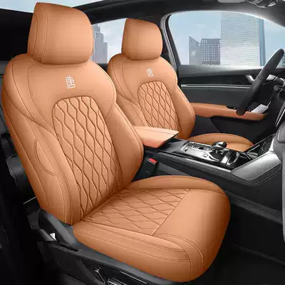2526 BYD Tang seat covers, Smart Driving Edition Tang dmi/ev seat covers, full coverage, all-season car seat cushions (Modelə uyğun (Original) oturacaq örtükləri) - vibrant-orange-standard-edition-note-the-model-year-five-seater