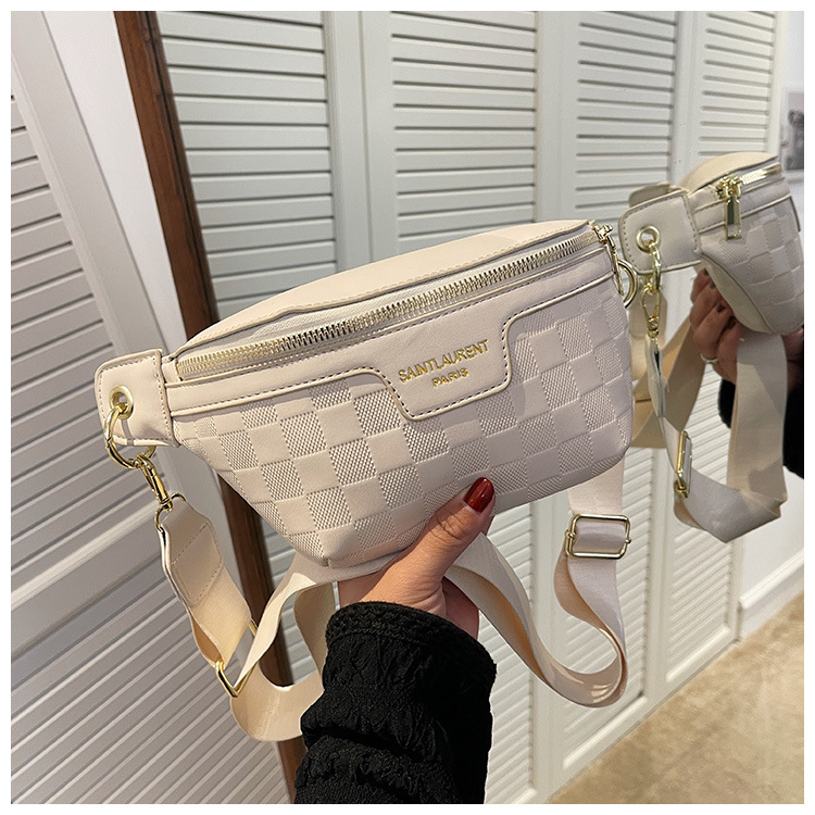 Women's Streetwear Solid Color Pu Leather Waist Bags display picture 14