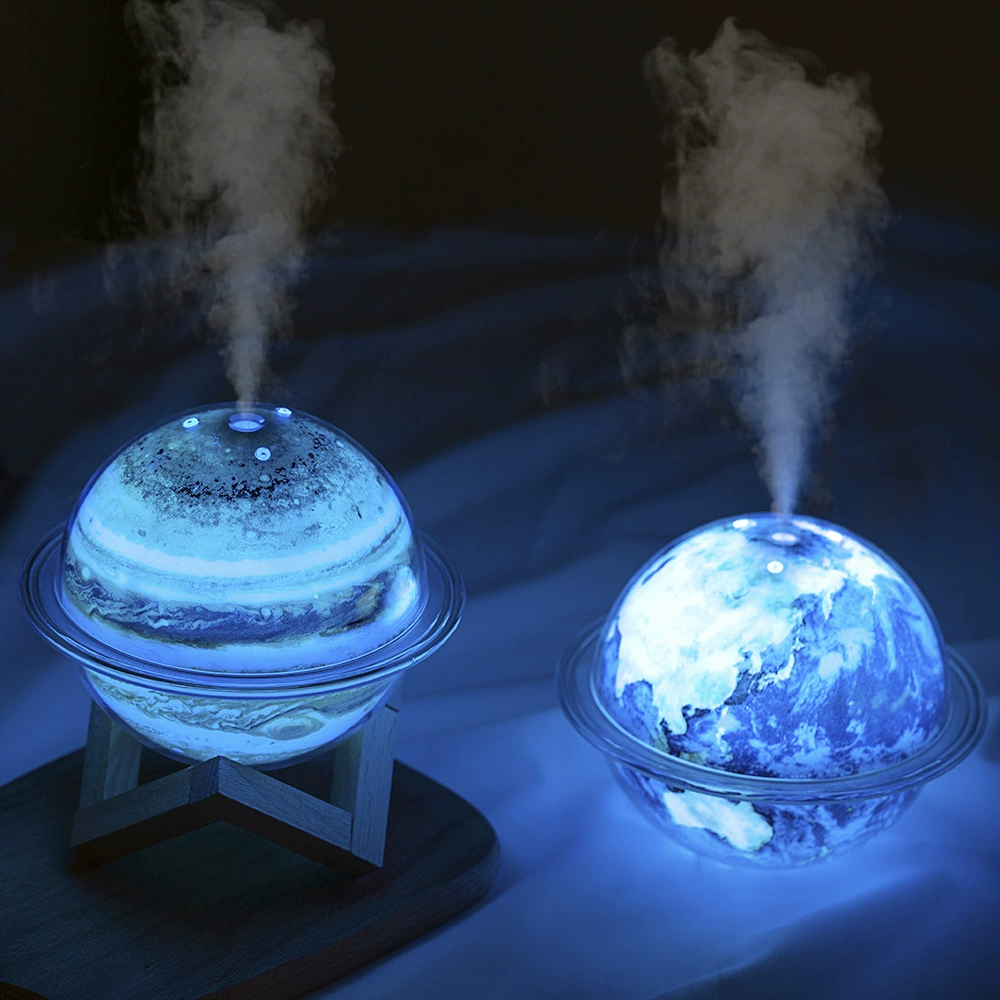 Humidifier, table atmospheric night light, spray, Birthday gift