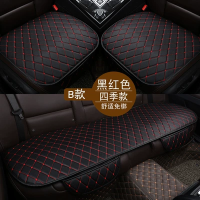 Seat cushion, seat cover – Single-Piece Seat Cover, Wholesale, Dropshipping - black-red