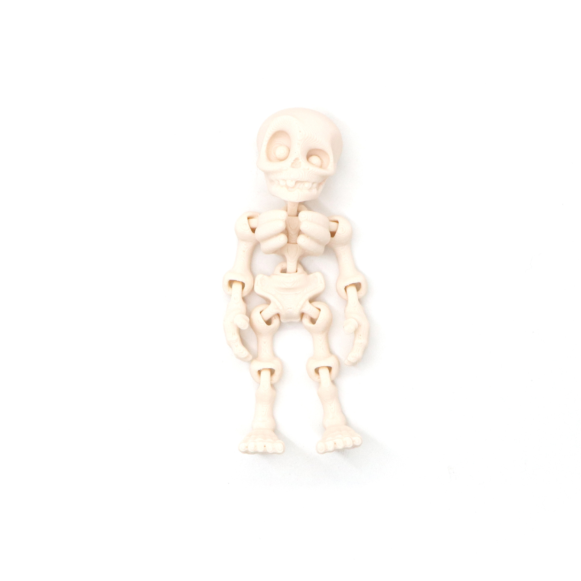 Explosivos transfronterizos, impresión en 3D, esqueleto de calavera, articulaciones de humanos, juguetes de Halloween para niños, pegatinas creativas para refrigeradores