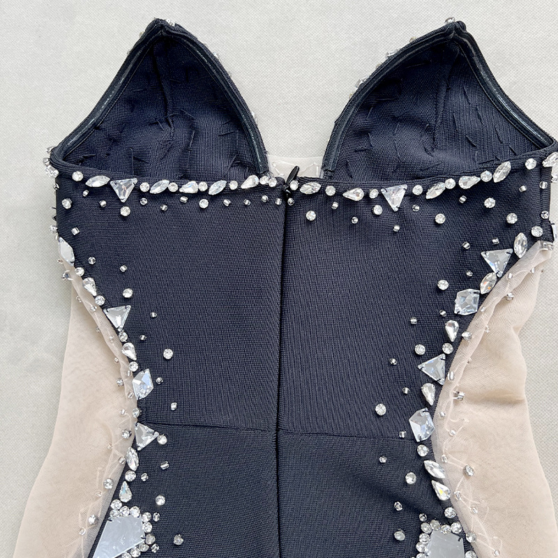 Odzież damska Sukienka bandażowa Sukienki wieczorowe Sukienki bandażowe_voghion.com