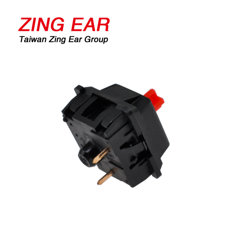 Can replace CHERRYMX axis Crown Thai mechanical keyboard red Axis gold contact three-legged red axis key switch red axis
