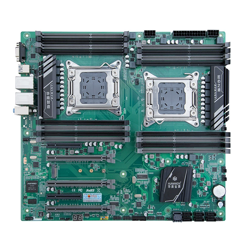 Китайская южная золотая медаль X79-16DDual-путь серверная материнская плата CPU2011 игла студия