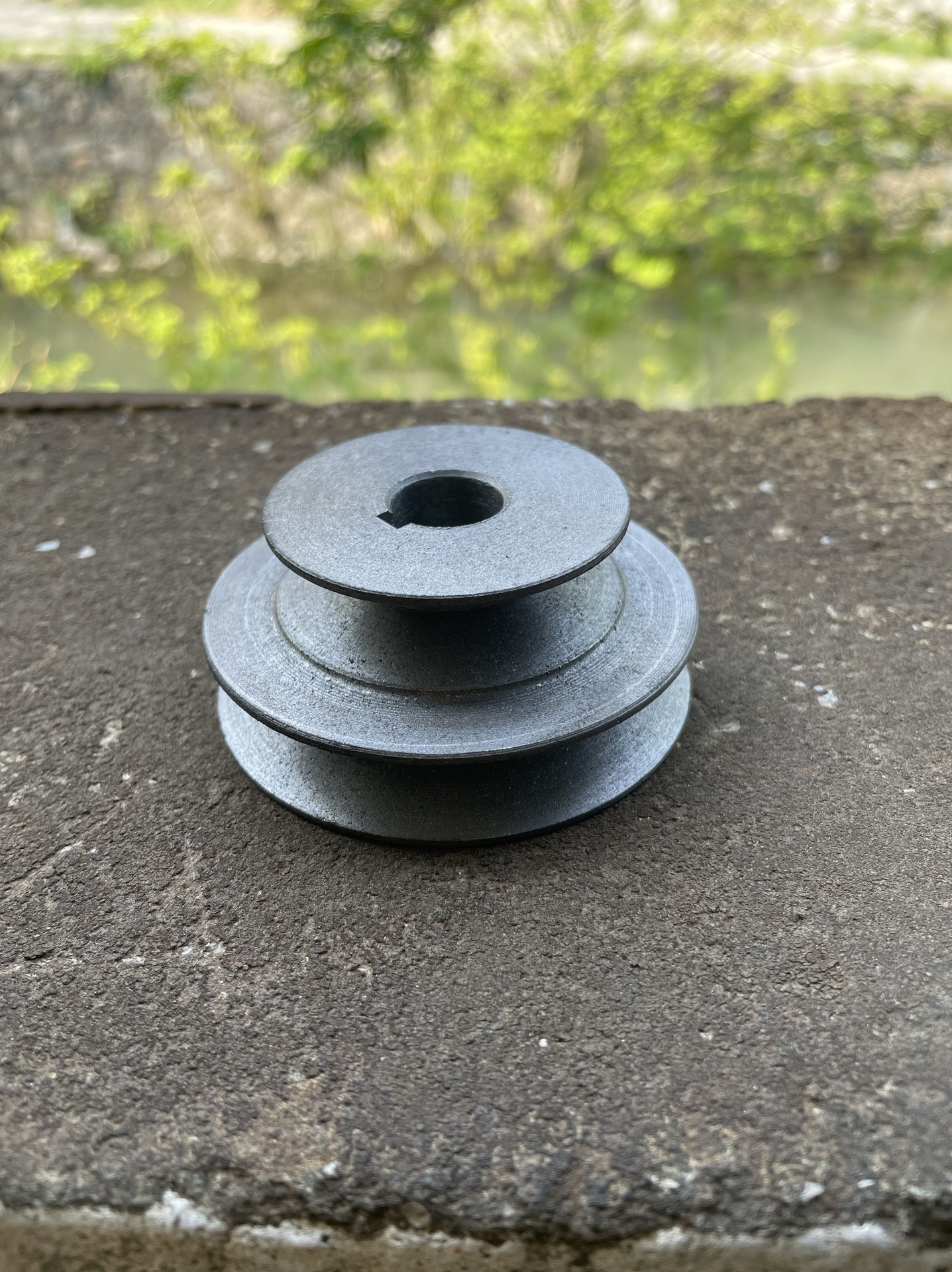 电机皮带轮宝塔轮变速轮马达a型槽宽 12-13台钻攻丝机垒德株