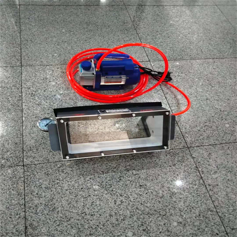罐底角缝真空检漏仪 阴角弧形 气密性检测盒 带真空泵工业
