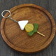 Rice cake and kelp knot (key chain)