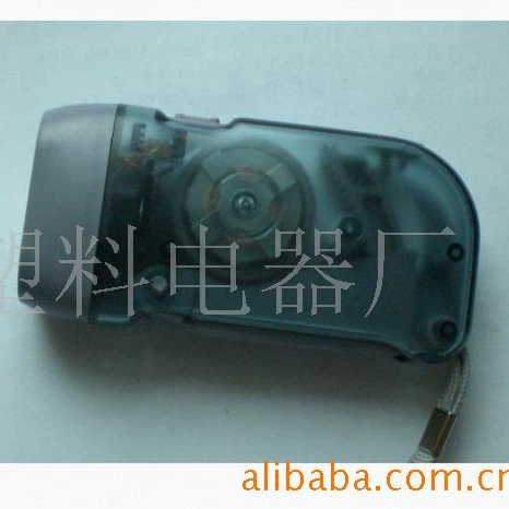 Подача электроэнергии фонарик без источника питания самовоспроизводящем фонарик 3LED лампа ручной работы