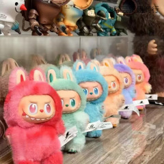 高品質ラブブ、前方高エネルギーマカロンビニールフェイストレンディシリーズぬいぐるみブラインドボックス