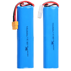 Factory sales 7.4V 7000mAh rechargeable 2S lithium battery Henglong 3818 3889 3809 remote control tank large capacity