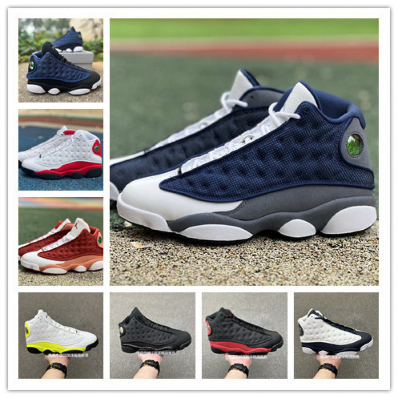 High-quality pure original top-grade leather AJ13 basketball shoes Panda Playoffs men's and women's Jordan 13 sports shoes High-quality pure original top-grade leather AJ13 basketball shoes Panda Playoffs men's and women's Jordan 13 sports shoes