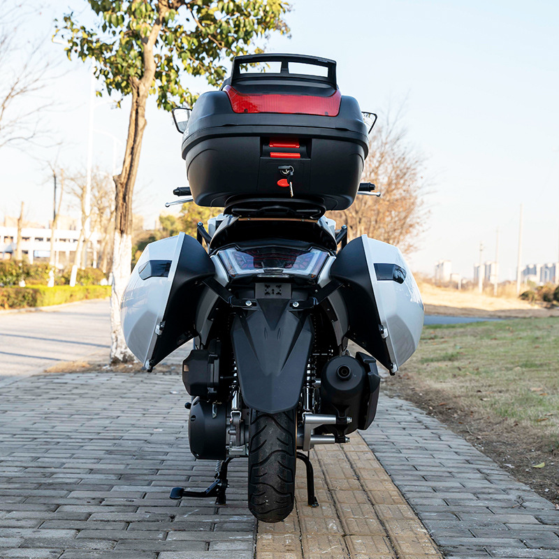 3 generaciones de fábricas de camiones de petróleo todoterreno para adultos importan y exportan apariencia de motocicleta de dos ruedas, scooter, locomotora de gasolina