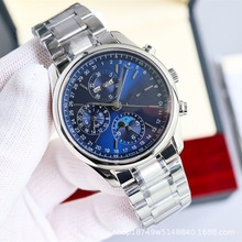 厂家直销八针月相名匠手表男士全自动机械表跨境外贸订单名匠男表