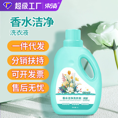 Perfume Washing liquid 1kg household Day of Supplies deep level clean Down Jackets Washing liquid Full container wholesale