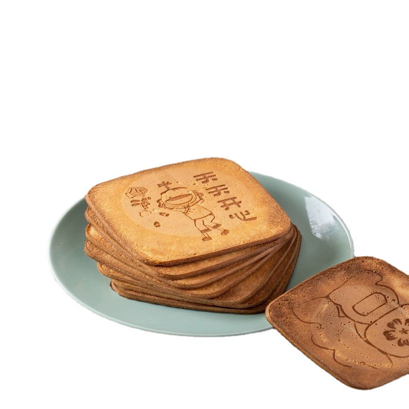 Biscuits Pancake pancake pancake -shaped egg roasted nutrition crispy office pancake snacks independent packaging net red