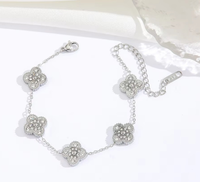 실버 양면 팔찌