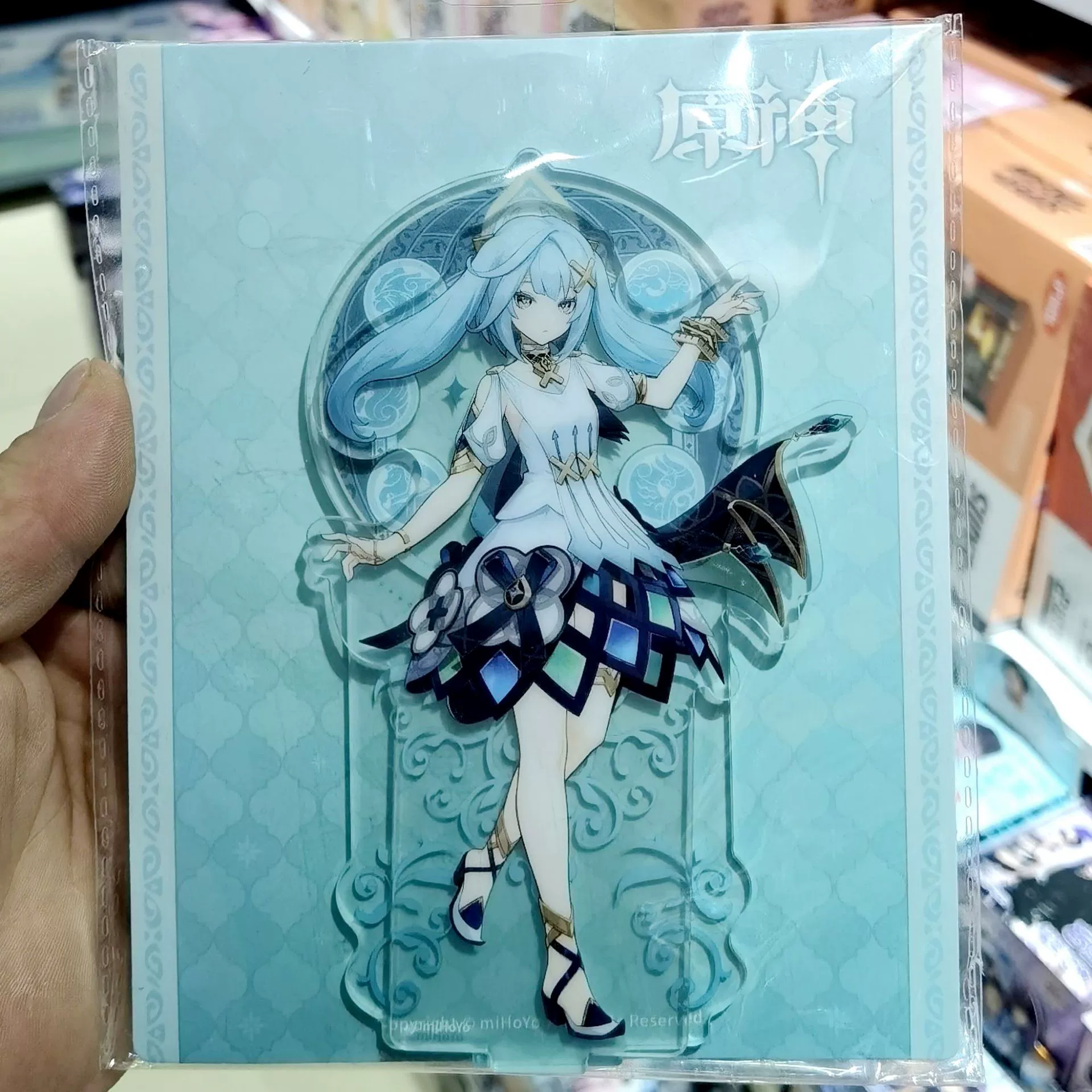 Подлинная молния Бог Фунингa Яхей Сон Насида Ходокwanderer Acrylic Card Series