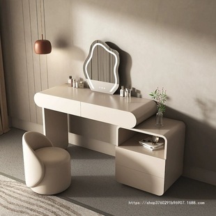 Light Luxury Dressing Table Storage Cabinet High-End Bedroom Simple Modern Small Apartment Dressing Table Shaji Style Bedroom Dressing Table