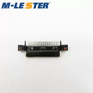 孟莱司特 SCSI VHDCI 68母180度接插件 插板插头 进口小68插头