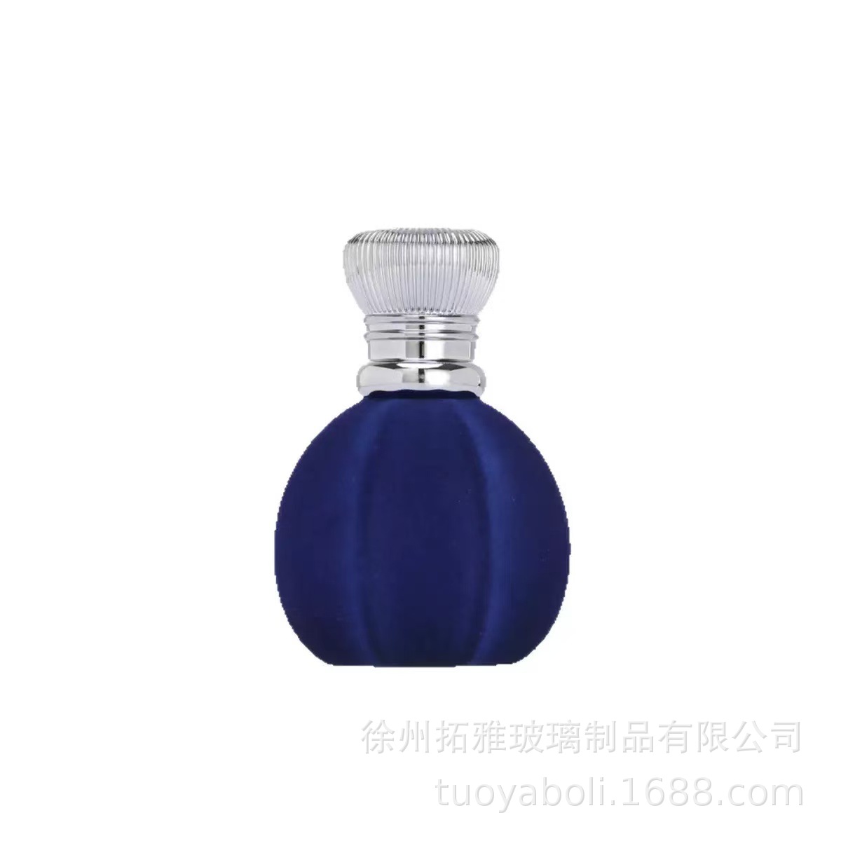 工厂直销植绒玻璃香水分装瓶按需设计植绒工艺