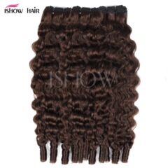 越南发假发4# Burmese curly human hair缅甸卷真人发束 发帘批发