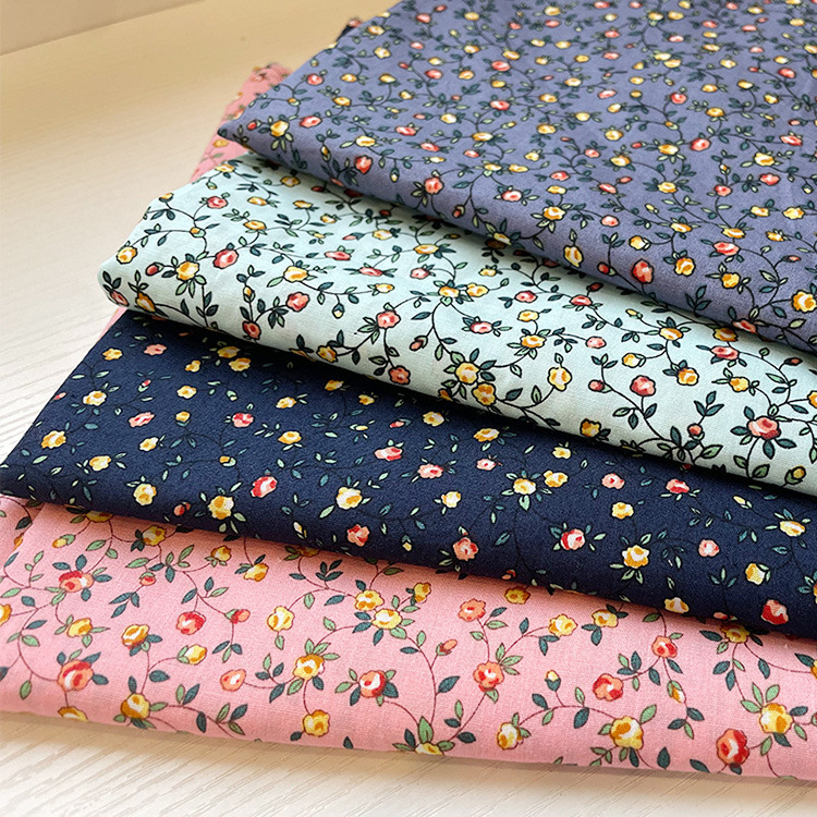 Proveedor de tela al por mayor exportación hawaiana tejido 100% algodón impresa tela de camisa