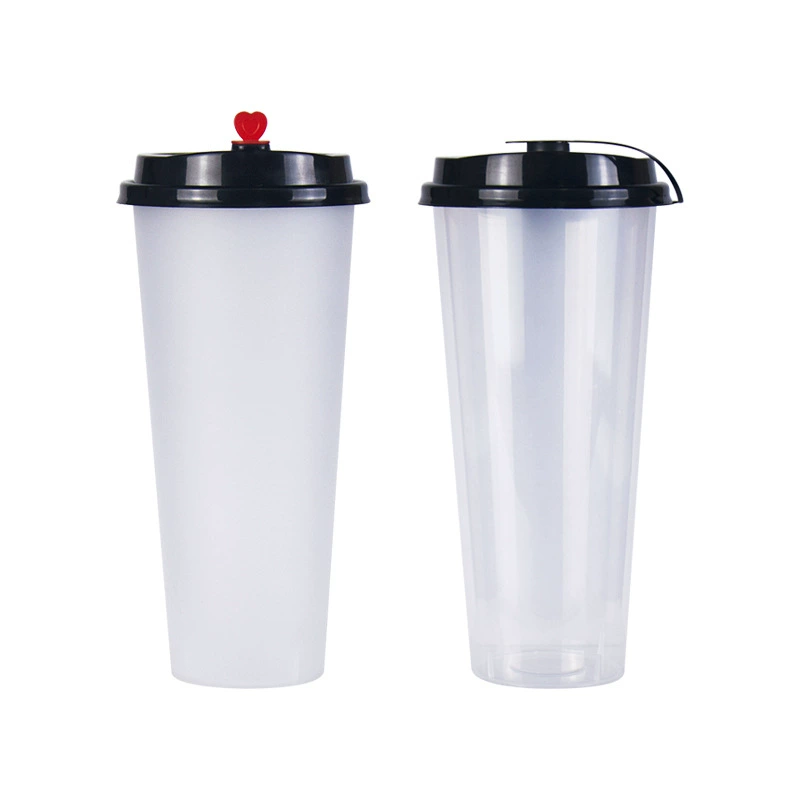 Disposable matte tea cup for commercial use, 360 ml
