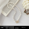 Summer necklace from pearl, brand accessory hip-hop style, universal pendant, light luxury style, wholesale
