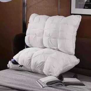 Cross-border Hilton Hotel Pillow Pillow Core Washable High Rebound Twisted Flower Feather Velvet Pillow Core Adult Household