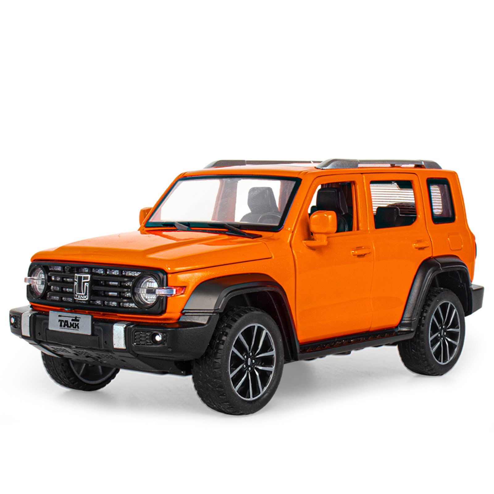 1:32 Daben G63 aleación modelo de coche simulación iluminación atrás niño decoración Douyin caja ciega Chenghai al por mayor