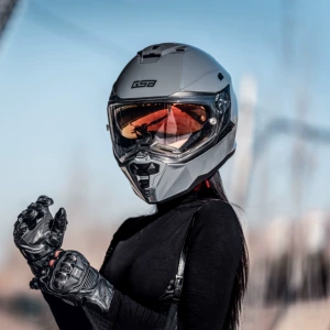 Motorcycle Helmet Double Visor Retro Cruiser Motorbike Helmet Summer Sunscreen