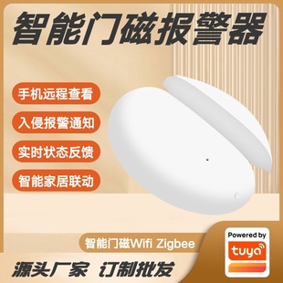 Graffiti Scheme Home Warehouse Door and Window Separate Alarm Anti-theft Anti-thief Wifi/Zigbee Intelligent Door Magnetic