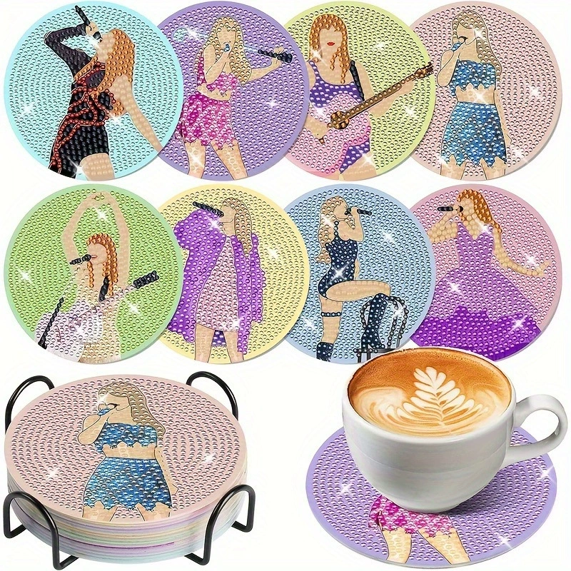 6/8 Набор подставок для рисования бриллиантов Набор для рисования бриллиантов Набор подставок для рисования бриллиантов Набор для украшения дома