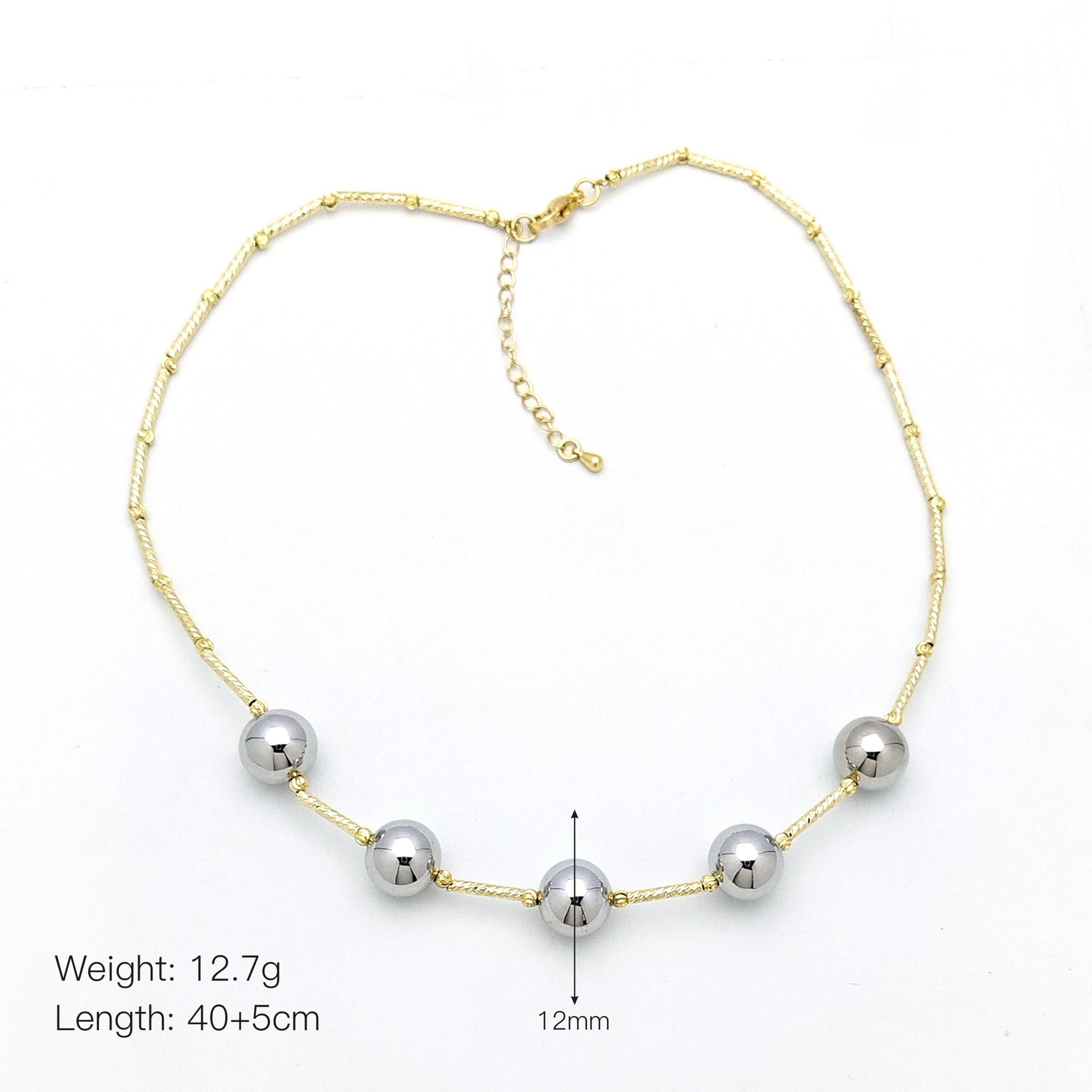 17g Weight Copper Pendant Material Necklace Classification Copper Chain Material 1 Piece Quantity Casual, Daily Occasion Copper Material Round, Heart Shape Pattern Women's Gender Beaded, Pearl, Plating Design IG Style Style Rose Gold, Gold, Silver Color Copper Beaded Pearl Plating Round Heart Shape Necklace 8