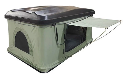 Fiberglass Car-Mounted Rv Tent for Family Outdoor Self-Driving Tours, Quick-Open Design for Off-Road Camping on the Roof (Avtomobil dam çadırları) - abs-material-280g-polyester-cotton-special-price-210125100cm