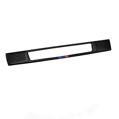 11-15 BMW X1E84 carbon fiber: Car interior film - air-conditioning-cd-lower-film
