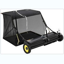 48&ldquo; Leaf Collector Tow Behind Lawn Sweeper Pull Behind