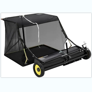 48“ Leaf Collector Tow Behind Lawn Sweeper Pull Behind
