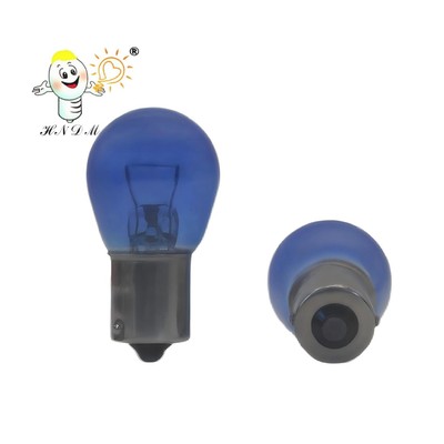 Blue plated ultra white light S25 12V21W Auto Bulbs 1156 cornering lamp/Reversing lights/Showing the wide lights/Rear lamp
