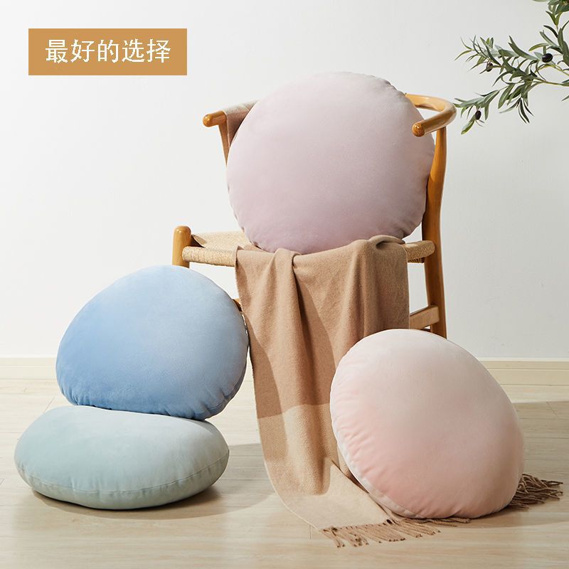 2022 new pattern Simplicity fashion Solid Hold pad circular Pillow sofa Bedside Home Office Seat cushion