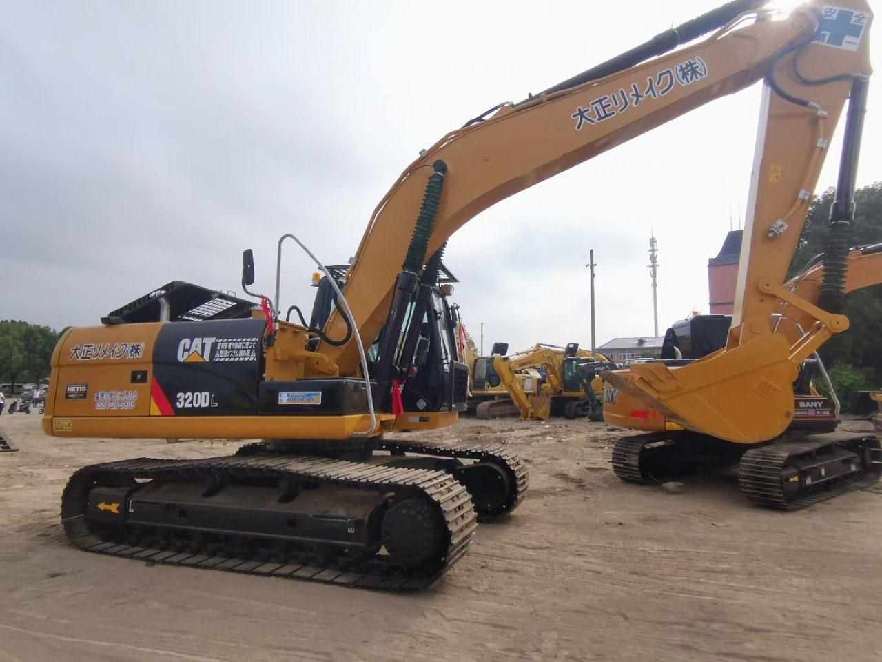 Carter Komatsu 70 120 200 240 320 Excavadora Excavadora