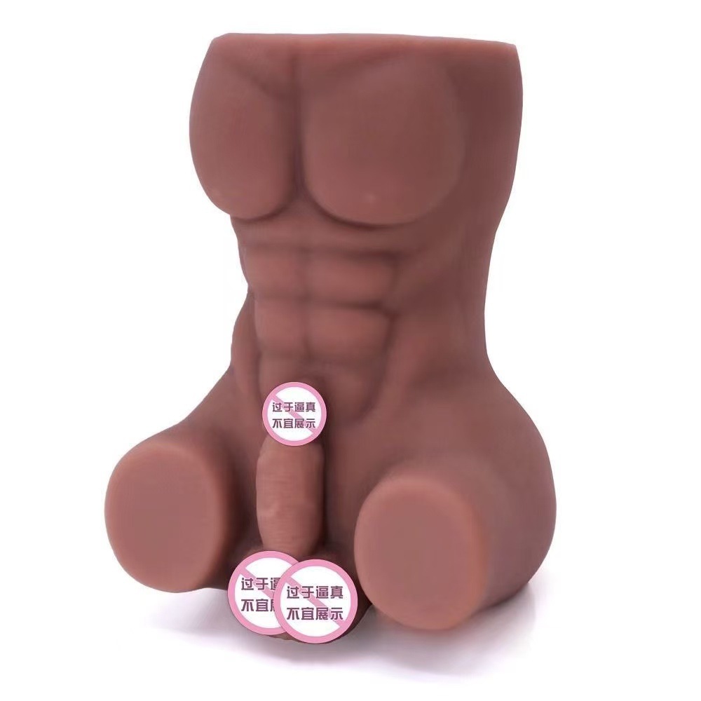 Manual TPE Masturbator Cup, Transparent 390g, Handheld Anal Masturbation Sleeve — detail image 6