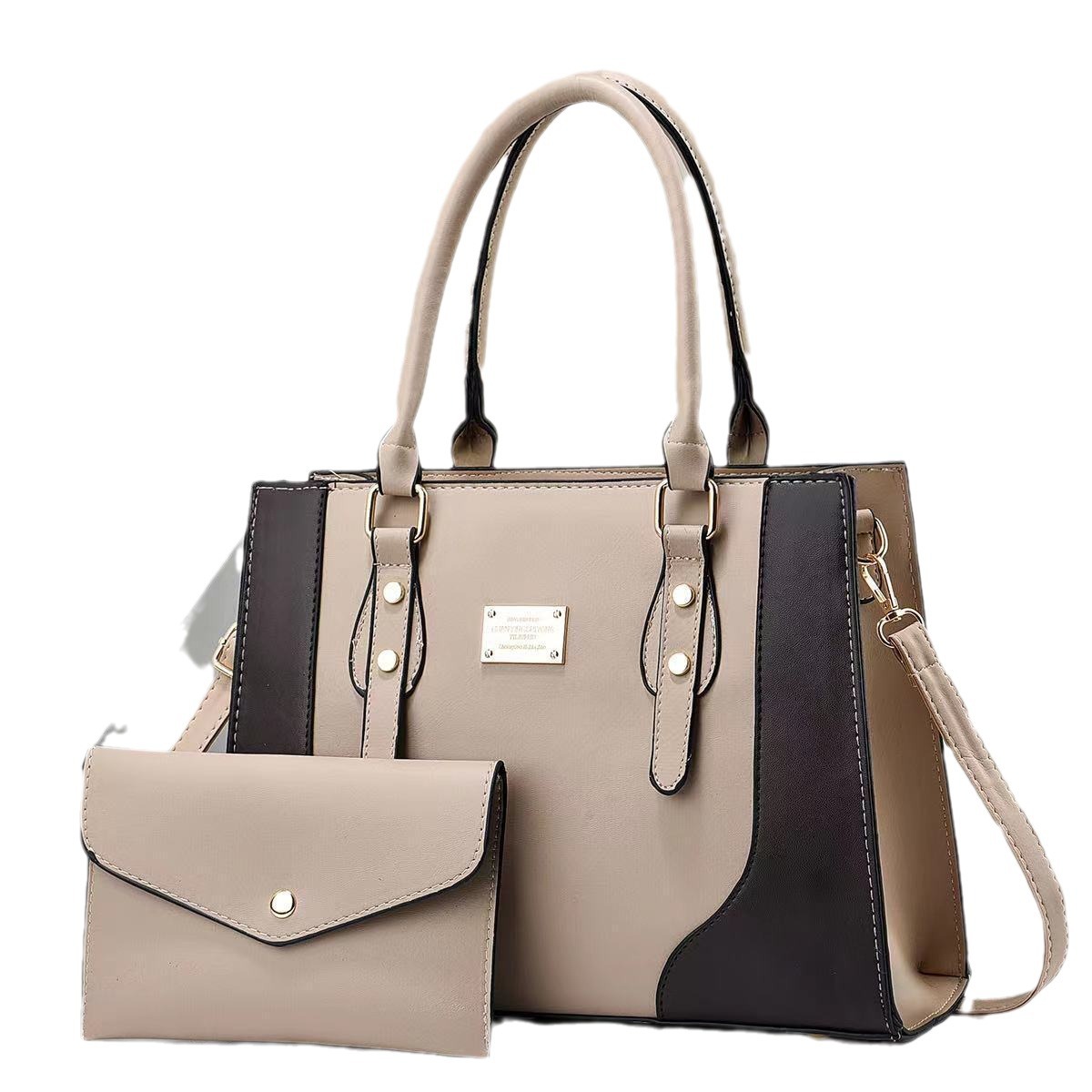 Sense de alta gama para mujer bolso de madre e hijo femenino 2023 nuevo color de contraste madre de mediana edad bolso de gran capacidad para madre práctico