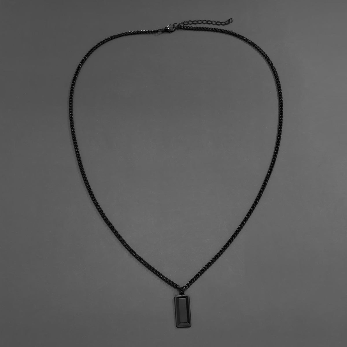 1 Piece Simple Style Rectangle Alloy Plating Menu0027S Sweater Chain