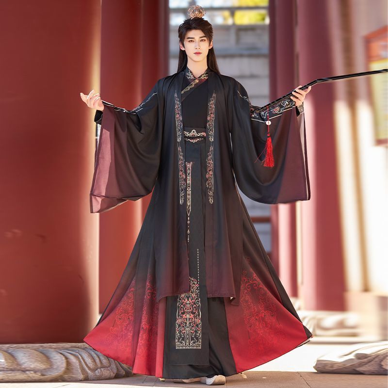 Original Hanfu 2026 New Style Song Dynasty Style Cross-Collar Waist-Length National Style Clothing for Men and Women, Couple's Daily Performance Outfit, Spring and Summer Ancient Costume