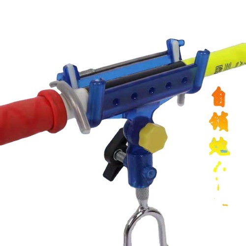 Holder fishing self-locking cannon fish rack rod holder sea rod holder cannon rod stand hand sea rod two-way ground plug