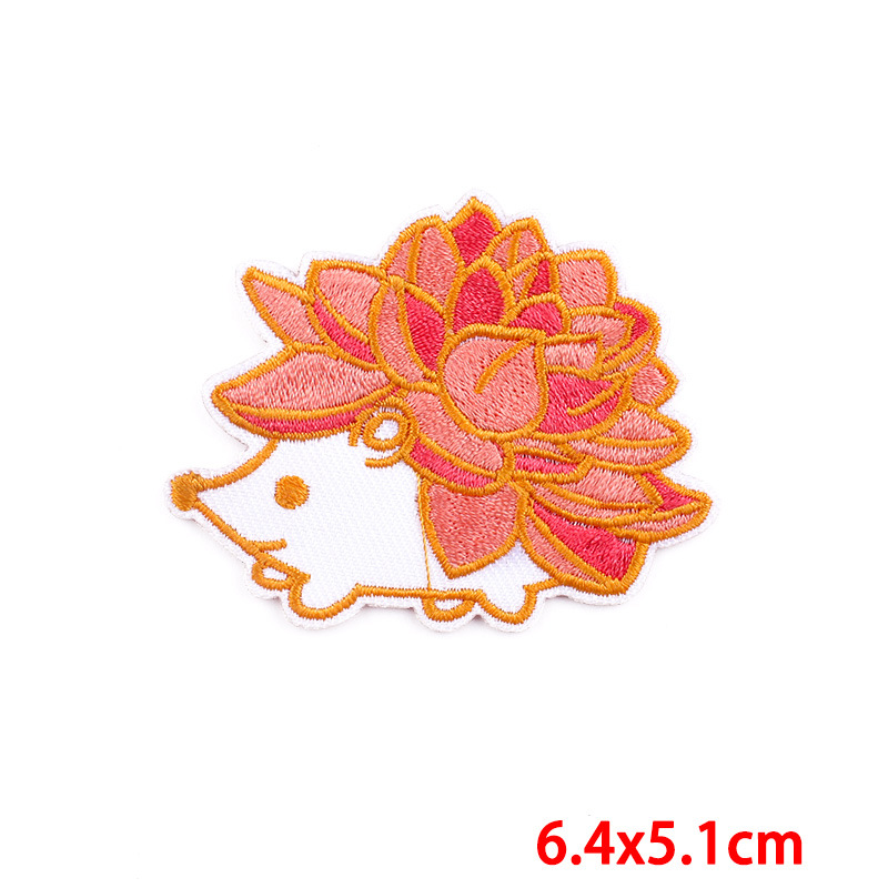 7g Weight Clothing Sticker Patches Classification 1 Piece Quantity Embroidery thread Material Animal, Cartoon Pattern Cute Style 1 Piece Animal Cartoon Cute Embroidery Thread Clothing Sticker Patches 5